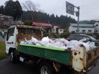 男鹿市一斉清掃への参加